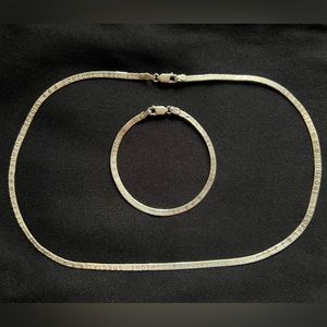 .925 CA Sterling Silver “Someone Special” Necklace and Bracelet Set